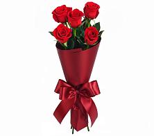 Букет 5 Красных роз Эдлесс Лав в Удобный