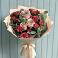 Букет цветов из: Гвоздики и Розы в Удобный
