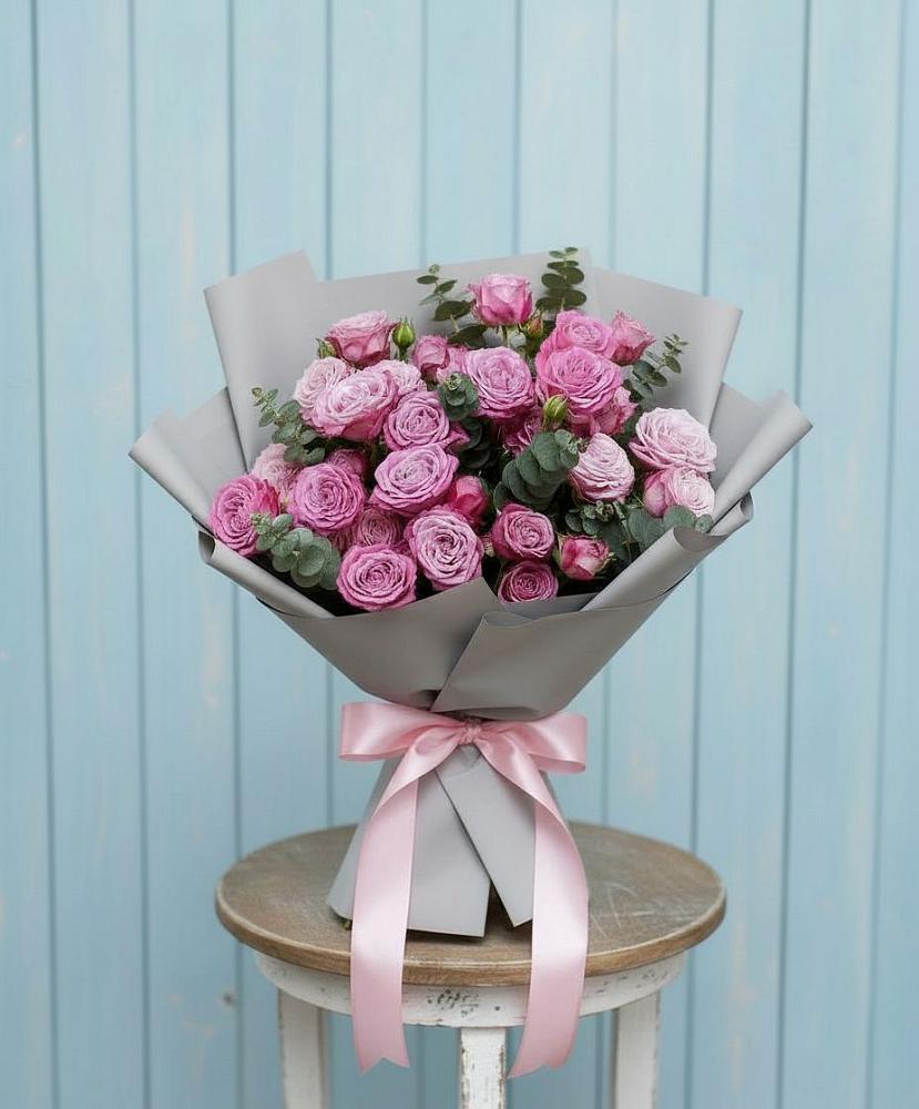 Букет цветов из: Розы в Удобный