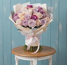 Букет цветов из:  Розы в Удобный
