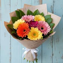 Букет цветов из:  Герберы #REPLACE_PRED# Удобный