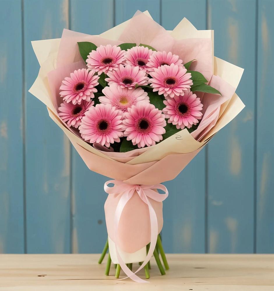 Букет цветов из: Герберы в Удобный