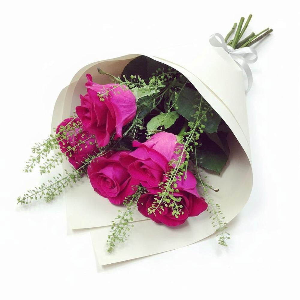 Букет цветов из: Розы в Удобный