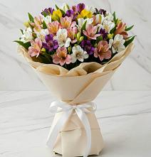 Букет цветов из:  Альстромерии в Удобный