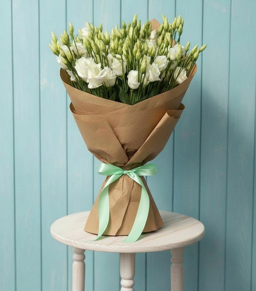 Букет цветов из: Лизиантусы в Удобный