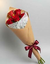 Букет цветов из:  Розы в Удобный