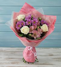 Букет цветов из:  Герберы в Удобный