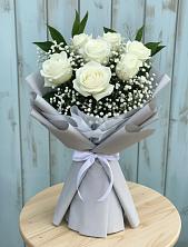 Букет цветов из:  Розы в Удобный