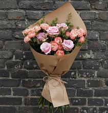 Букет цветов из:  Розы #REPLACE_PRED# Удобный