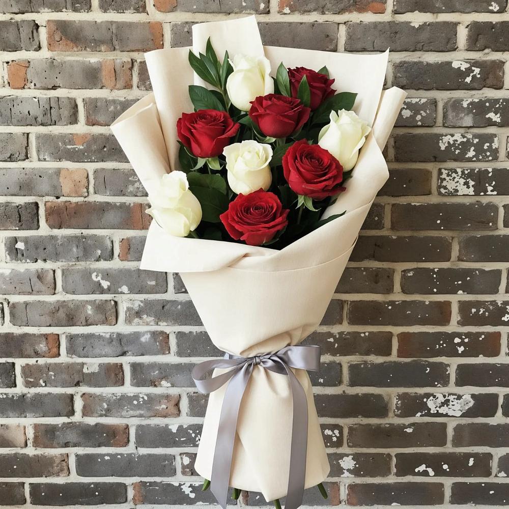 Букет цветов из: Розы в Удобный