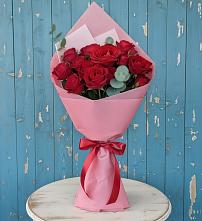 Букет цветов из:  Розы в Удобный