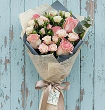 Букет цветов из:  Розы в Удобный