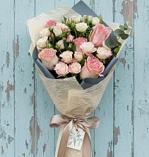 Букет цветов из:  Розы в Удобный