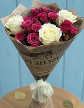 Букет цветов из:  Розы #REPLACE_PRED# Удобный