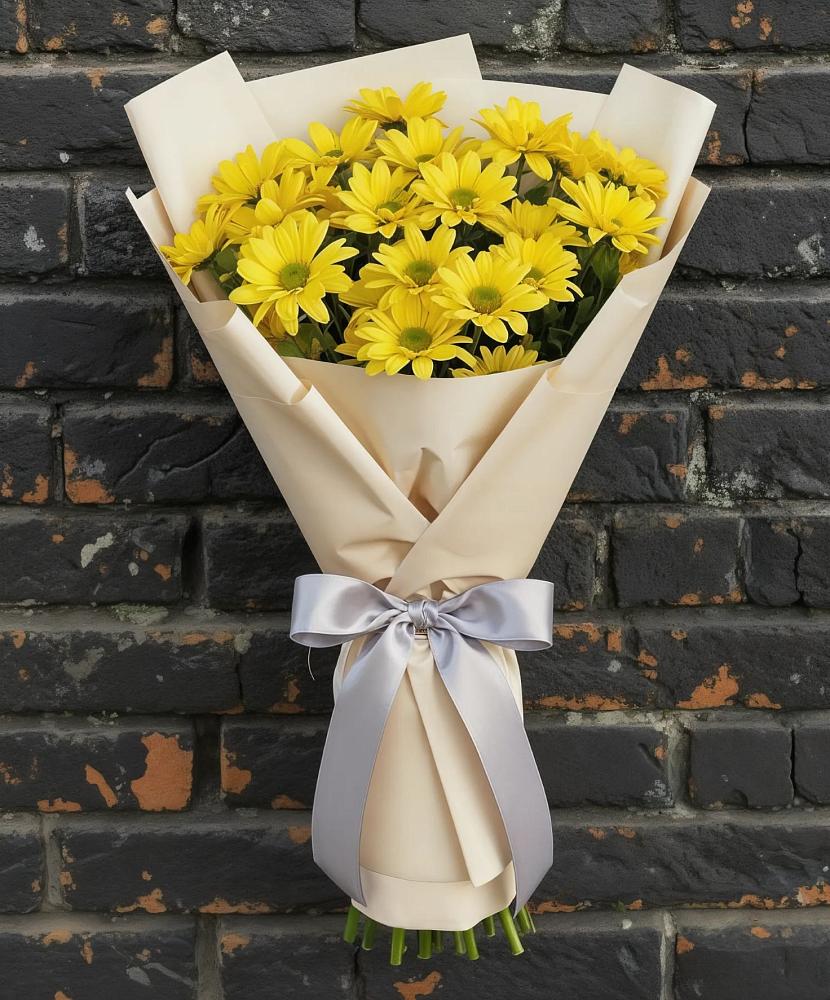 Букет цветов из: Хризантемы в Удобный