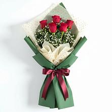 Букет цветов из:  Розы в Удобный